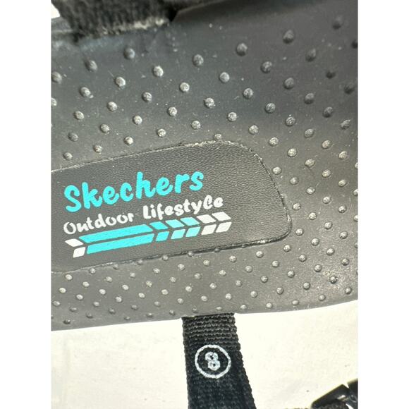 Skechers Gray Sandals women sz 8 - Picture 6 of 6